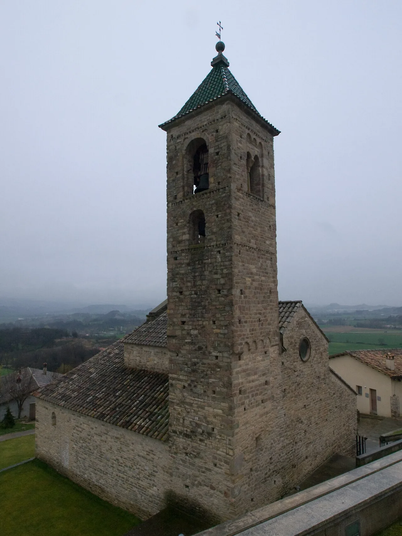 Sant Vicenç church of Malla (Catalonia, Spain)