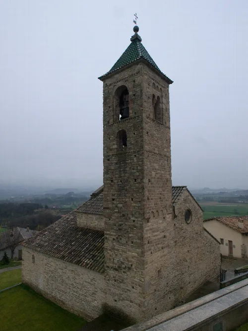 Sant Vicenç church of Malla (Catalonia, Spain)