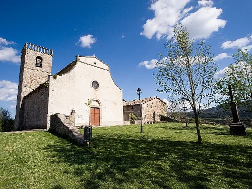 Sant Pere church of Sora (Catalonia, Spain)