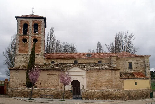 Church of Corcos del Valle, Valladolid, Spain.