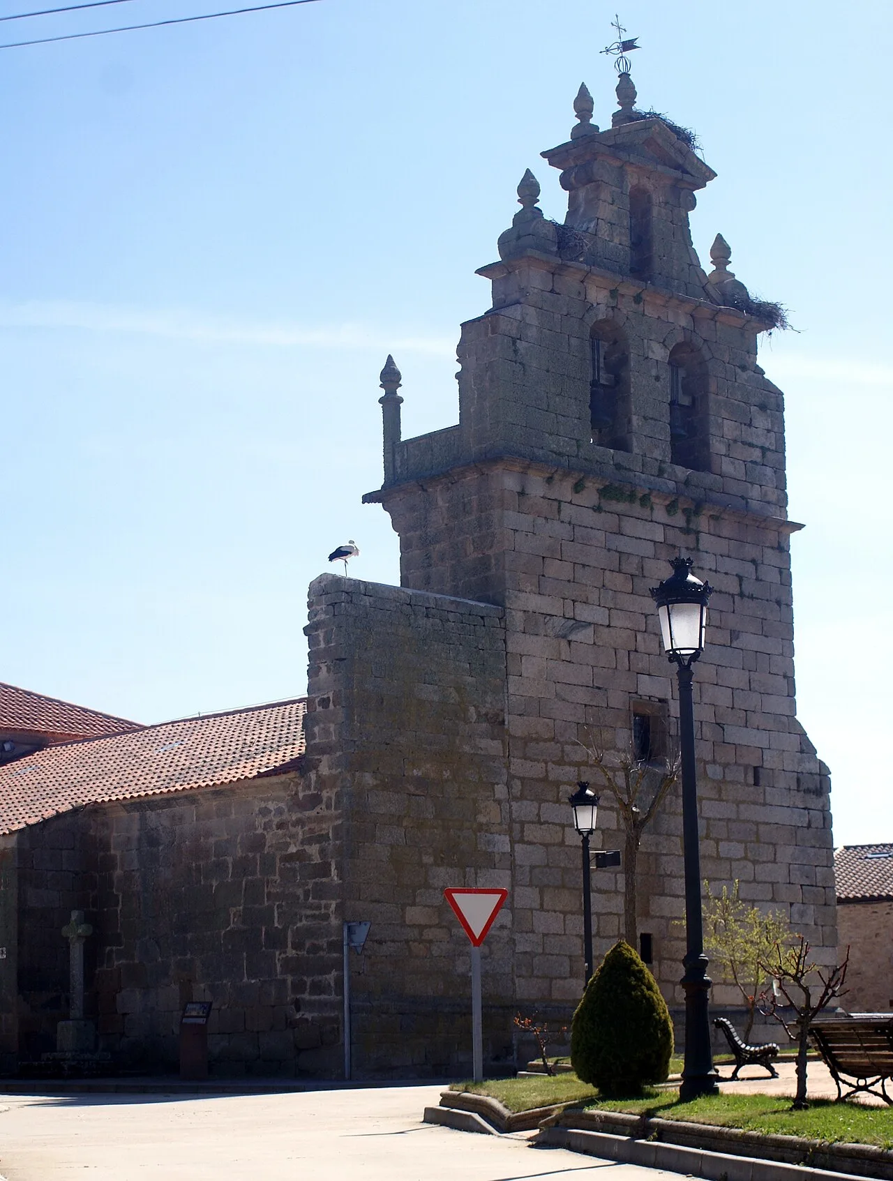 Church of Villaseco de los Reyes, Salamanca, Spain.