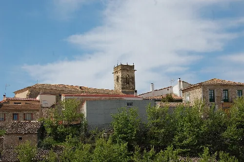 View of Mirabueno, Guadalajara, Spain.