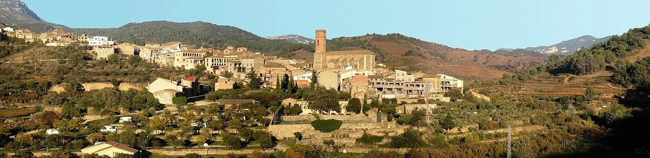 Vista de la Vila de Poboleda