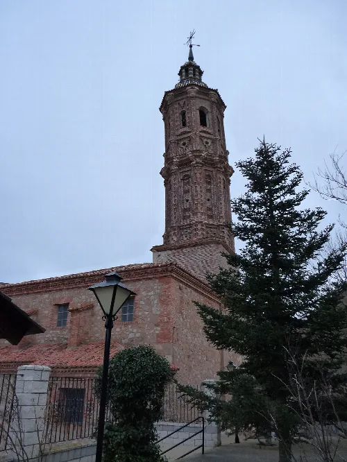 Alpeñés - Iglesia de San Andrés Apostol (1956) - Torre (barroco-mudejar)