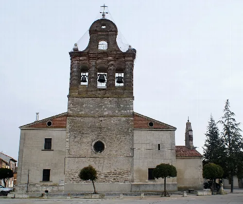 Church of St. Benedict with bell tower in Chañe.