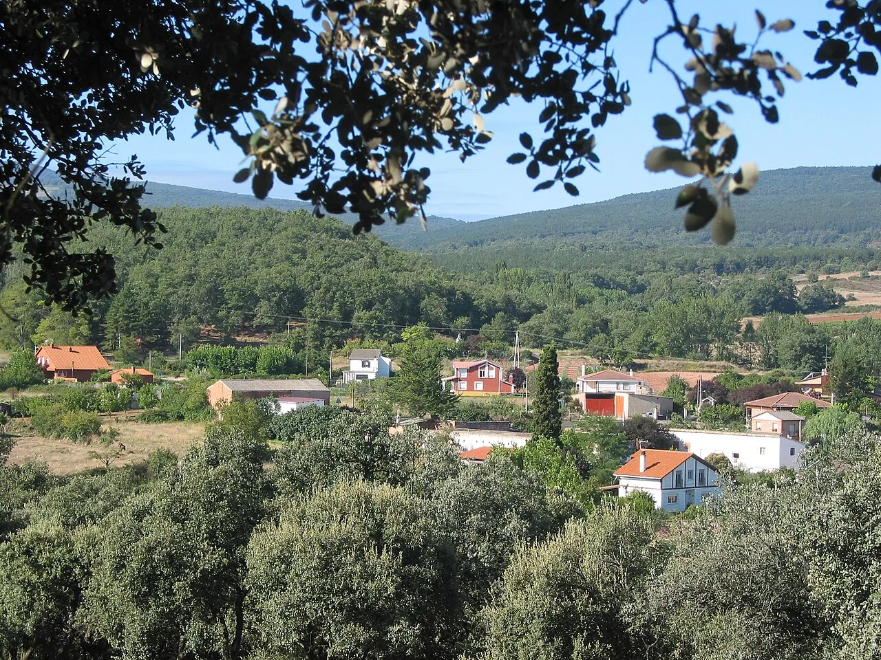 Vista de Hornos de Moncalvillo (La Rioja)