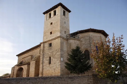 Virgen de la Asunción church (13th-16th century) in Ciadoncha, Burgos
