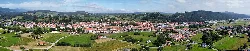 Panorámica de Cabezón de la Sal vista desde el este.