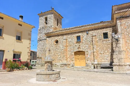 Church of San Pedro, Aldehorno (Segovia, Spain).