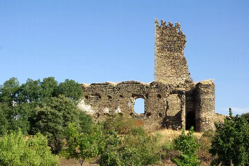 Castle of Tejeda. Tejeda y Segoyuela (Salamanca, Spain).