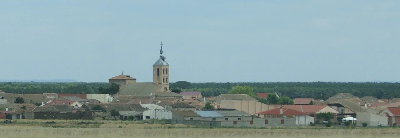 Vista de Nieva, Segovia