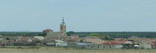 Vista de Nieva, Segovia