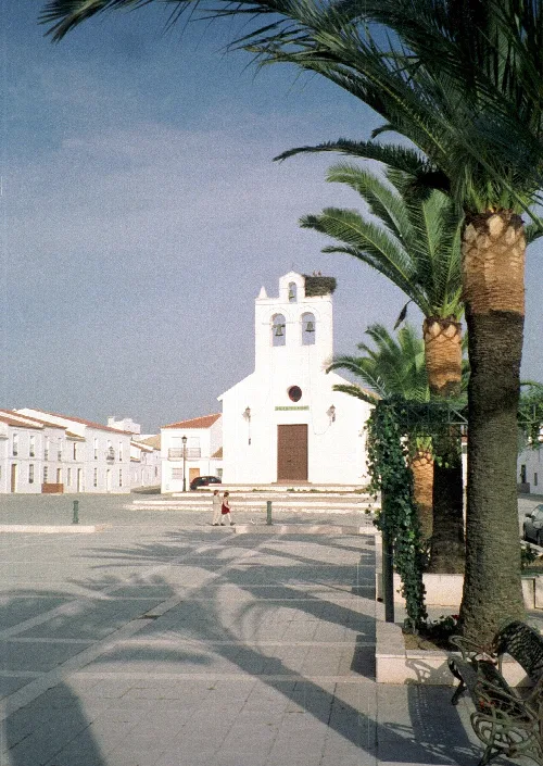 Silvestre de Guzmán, the Silvestre de Guzmán and the church Nuestra Señora del Rosario