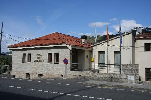 Town Hall in Punxín (Spain)