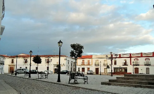 Plaza de España de Bodonal de la Sierra