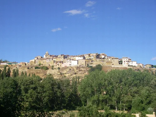 View of El Frago (Zaragoza, Aragon, Spain)