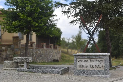 Camino de Santiago a su paso por Peñalba de Ávila