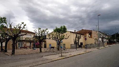 city council square of Martorelles