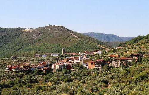 Vue de Herguijuela de la Sierra
