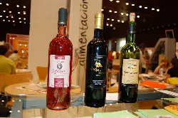 Three wine bottles on a table with visible labels from Cortijo El Cura.