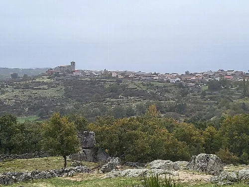 Panorama de Villanueva. Ávila, España