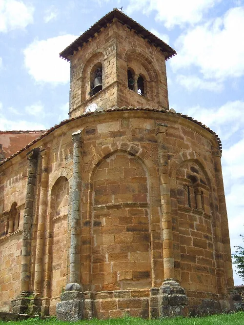 Riocavado de la Sierra (Burgos) - Iglesia de Santa Columba