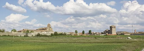 Vista de Rapariegos (Segovia, Castilla y León, España).