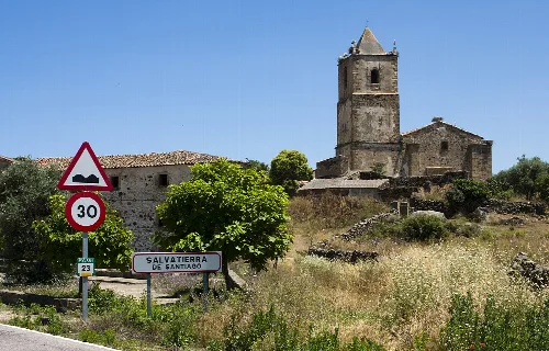 Entrada al pueblo