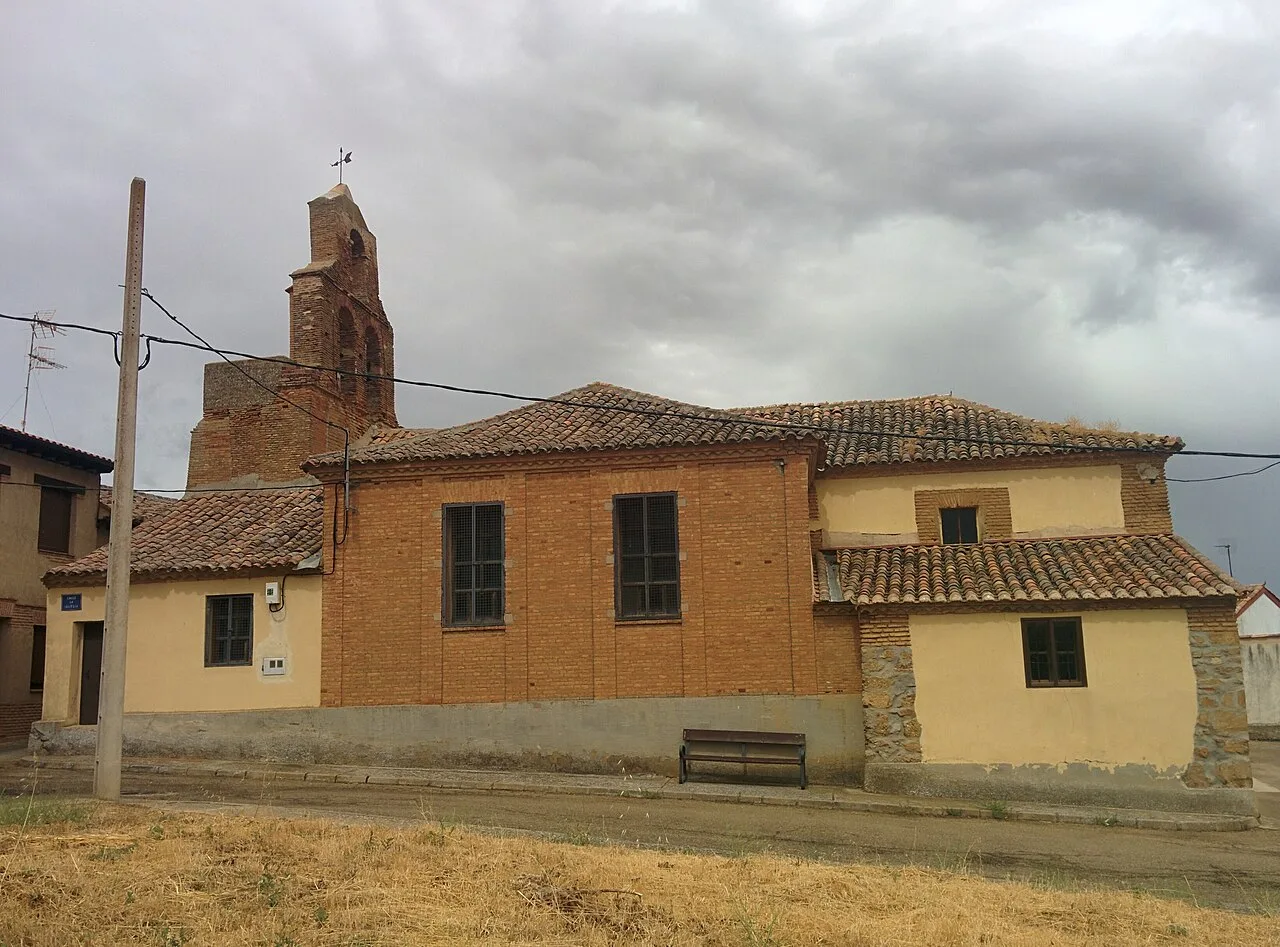 Iglesia de Santa Marina, en Izagre (León, España).