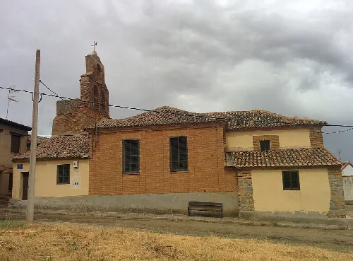 Iglesia de Santa Marina, en Izagre (León, España).