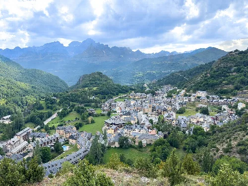 Views of Panticosa from Pasarelas de Panticosa