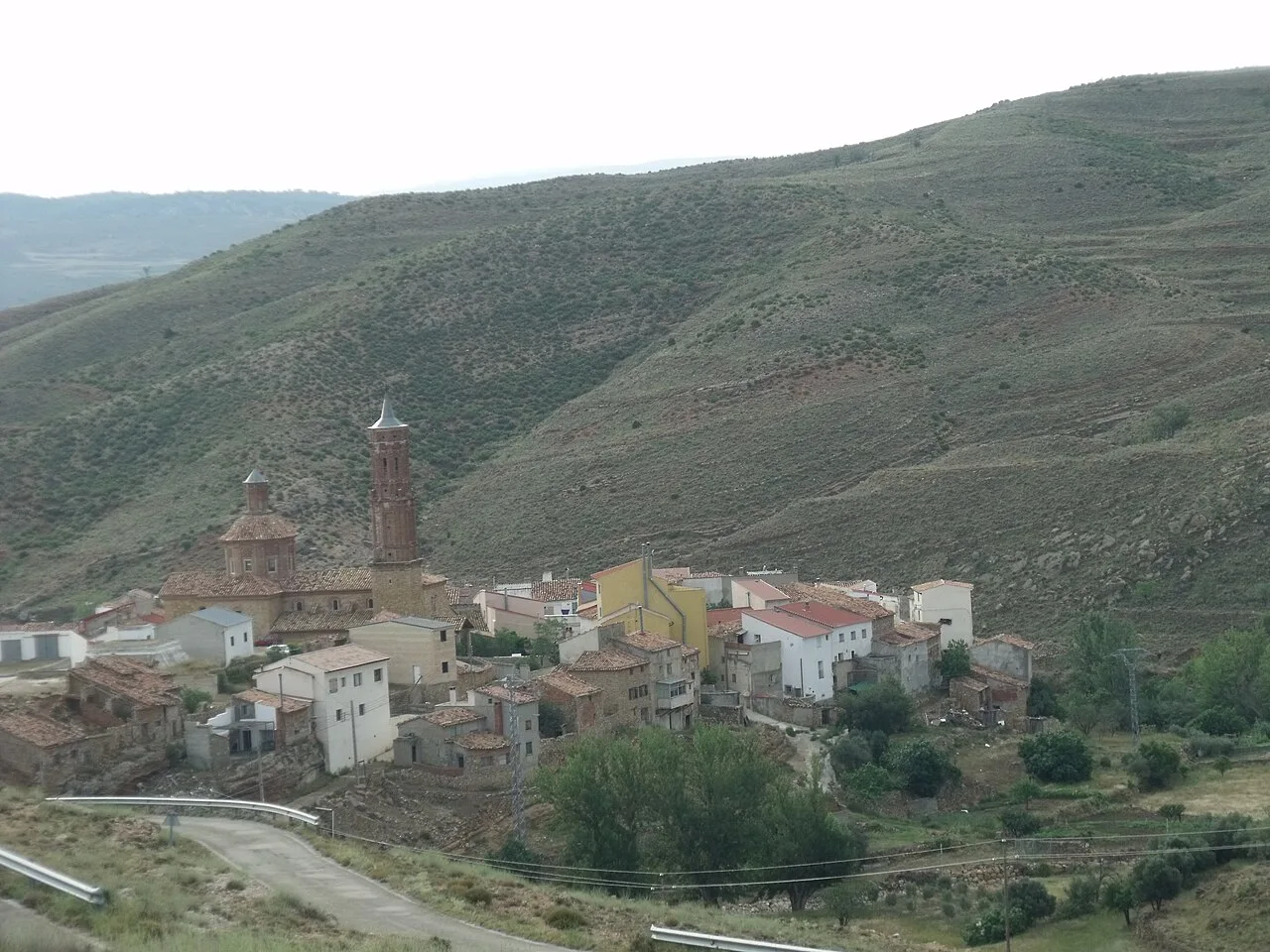 Vista general del pueblo.