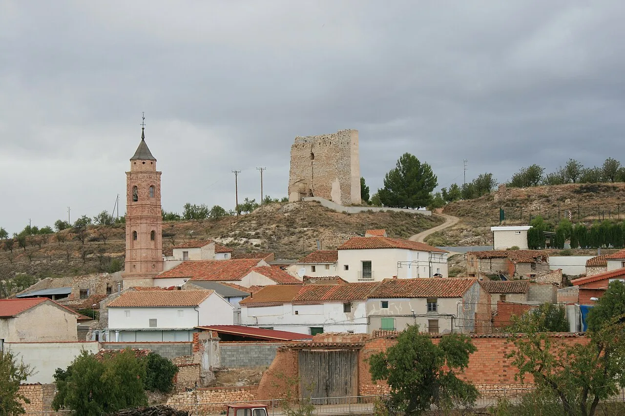 View of Ruesca, Zaragoza, Spain