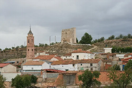 View of Ruesca, Zaragoza, Spain
