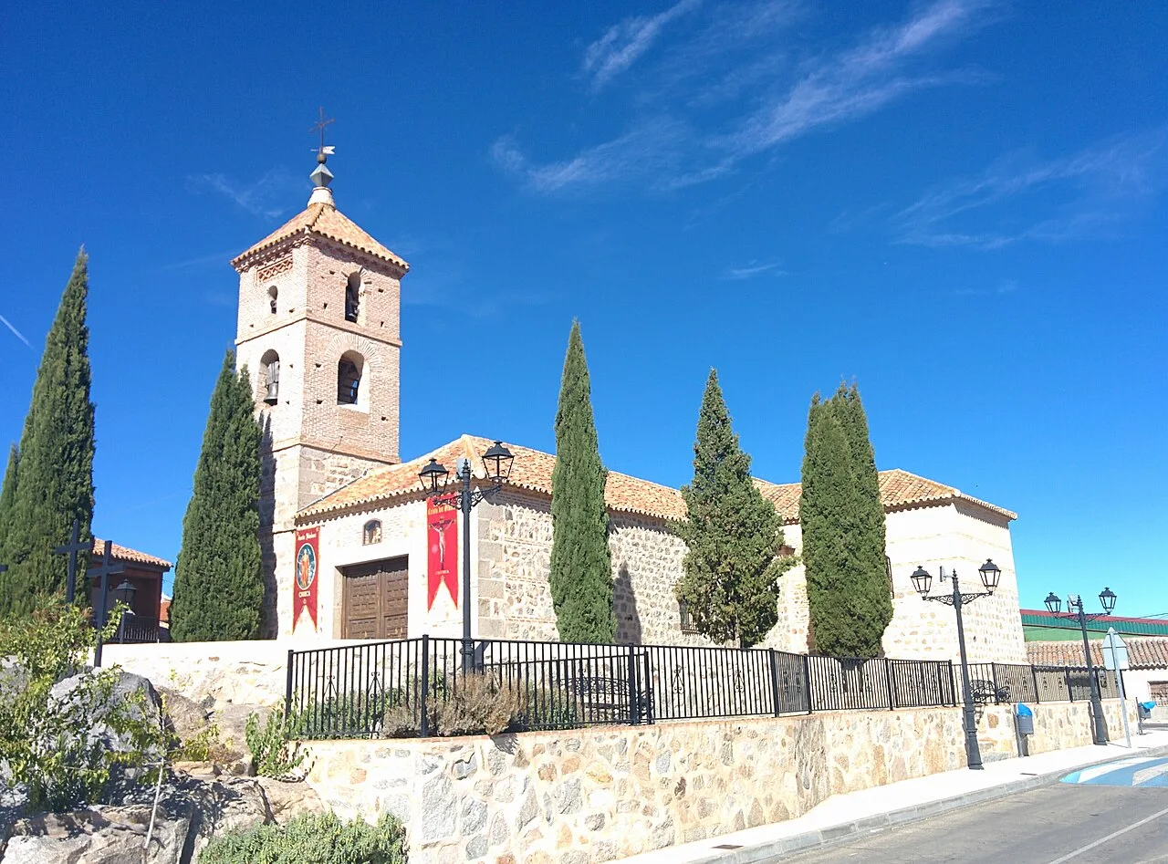 Iglesia de Santa María Magdalena, en Chueca (Toledo, España).