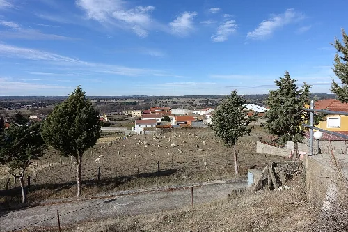 Vista parcial de Ituero de Azaba (Salamanca, España).