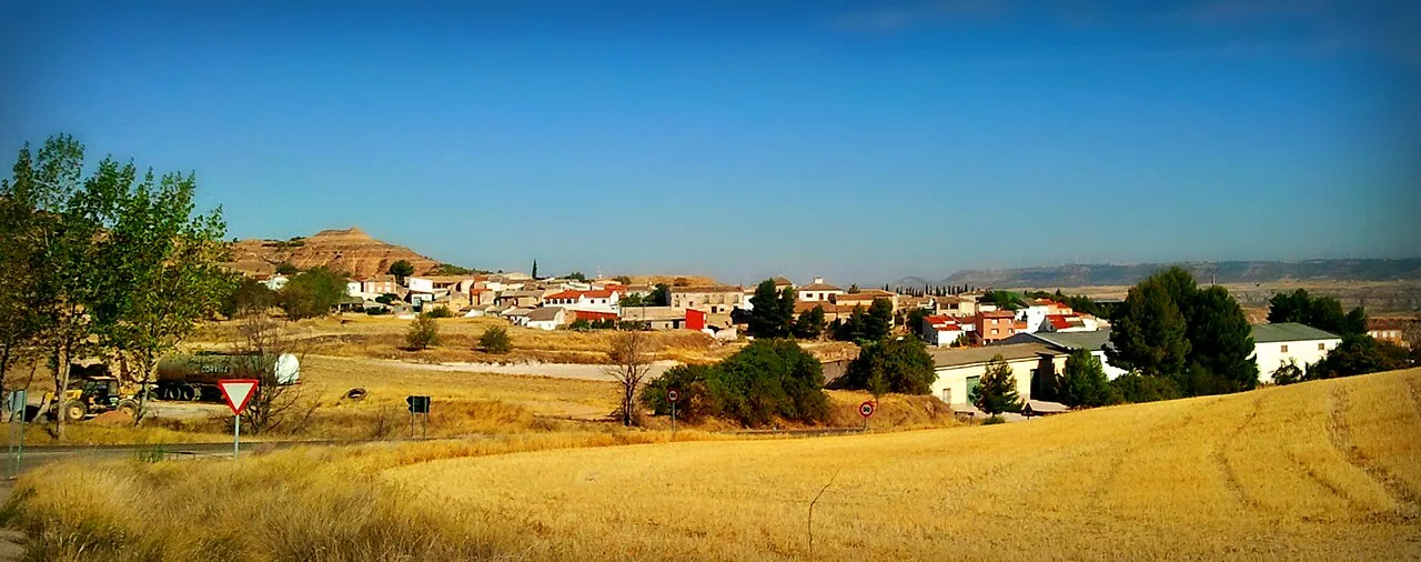 View of La Peraleja, Cuenca, Spain.