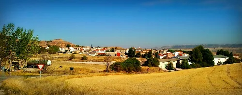 View of La Peraleja, Cuenca, Spain.