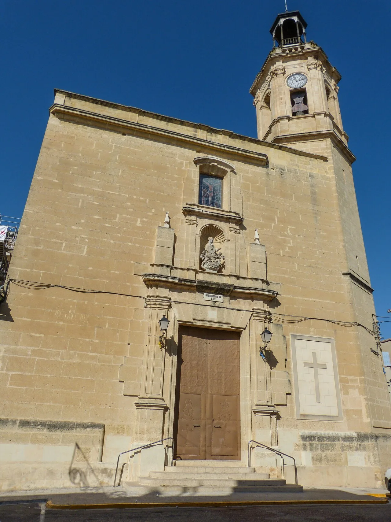 Església de l'Assumpció de la Pobla del Duc (la Vall d'Albaida, País Valencià).