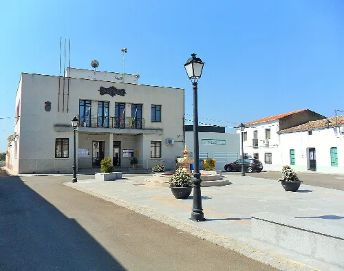 Ayuntamiento de Acedera (provincia de Badajoz, Extremadura).