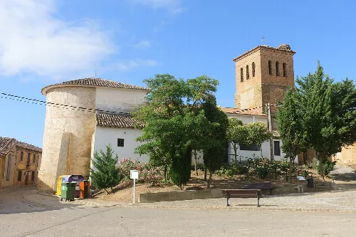 Iglesia del Salvador, Castrobol (Valladolid, España).