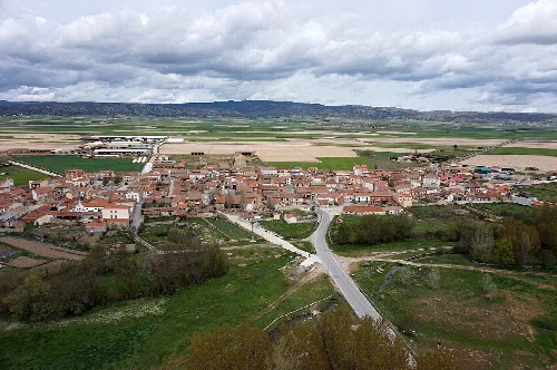 Aerial view of Niharra (Ávila, Spain). Photo taken by Smart Drone with a drone.
