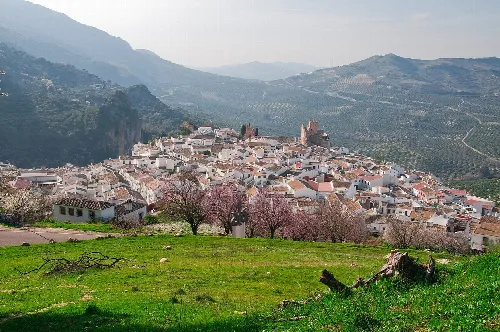 Vista general de Zuheros. Córdoba.
