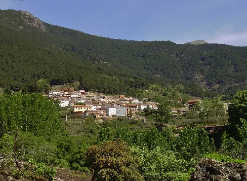 View of Gavilanes, Ávila, Castile and León.