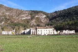 Monasterio de Santa María la Real de Iranzu en Abárzuza, Navarra.