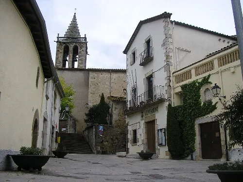 Aiguaviva's main Square