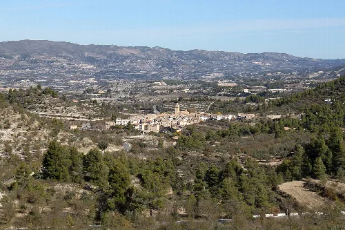 Benifallim - Vista general desde CV-780