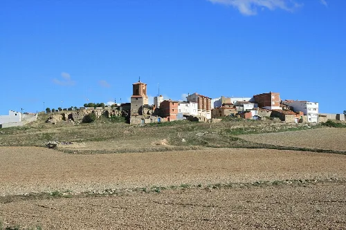 View of Cubel, Zaragoza, Spain