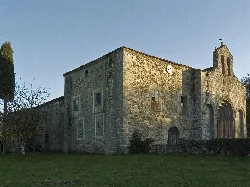 Kirche San Paio de Diomondi in Saviñao, Lugo, Galicien.