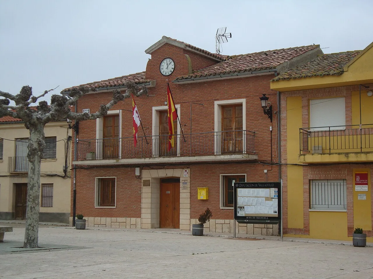 Casa consistorial de Ciguñuela (Valladolid).